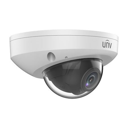Uniview 4MP WDR IR 3 Axis Dome Network Camera 2.8mm, 30m IR, SD Card, 3 Axis, PoE IPC314SB-ADF28K-I0
